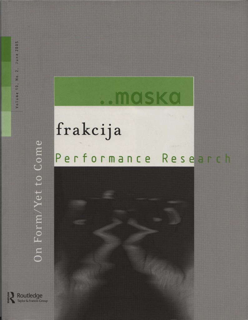 Frakcija - Maska - Performance Research